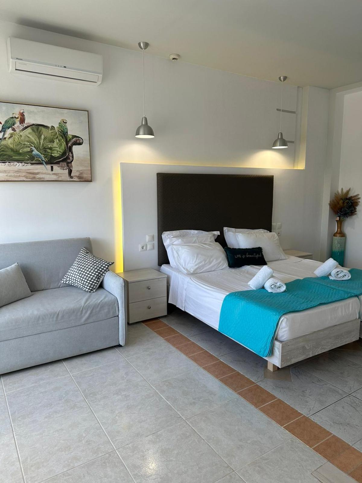 Apollonio Suites & Rooms Faliraki Rhodes Ruang foto