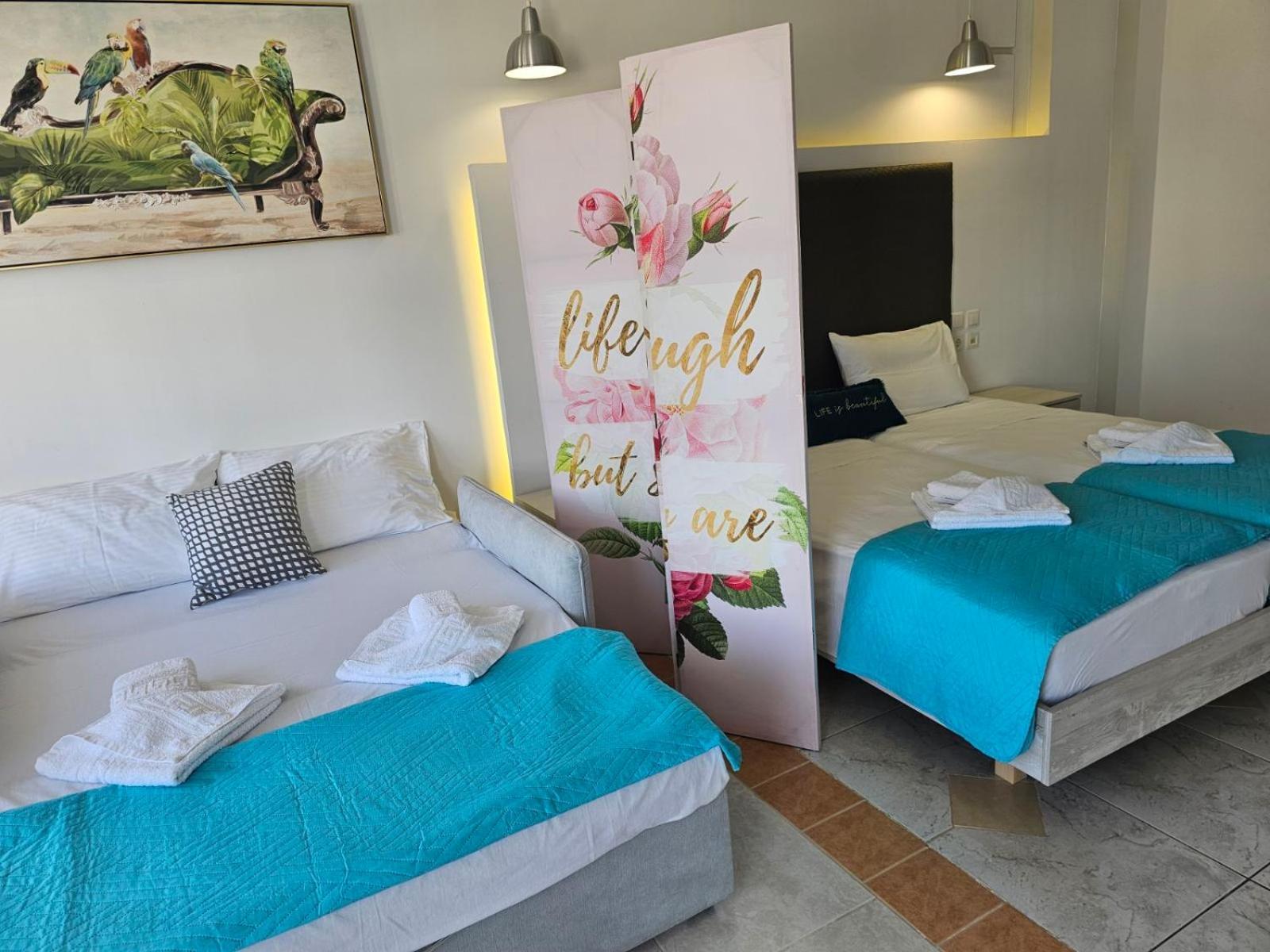Apollonio Suites & Rooms Faliraki Rhodes Bagian luar foto