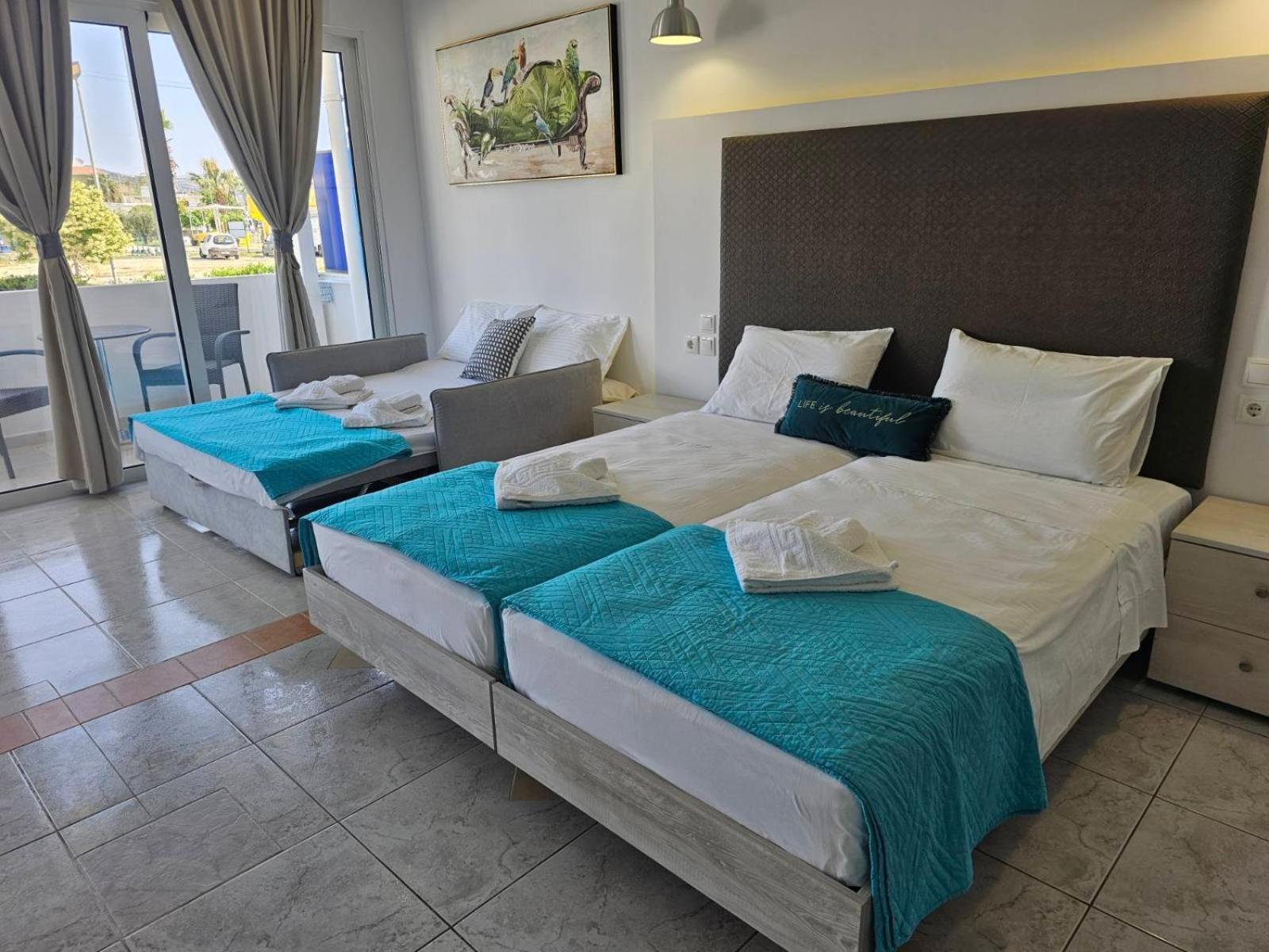Apollonio Suites & Rooms Faliraki Rhodes Bagian luar foto
